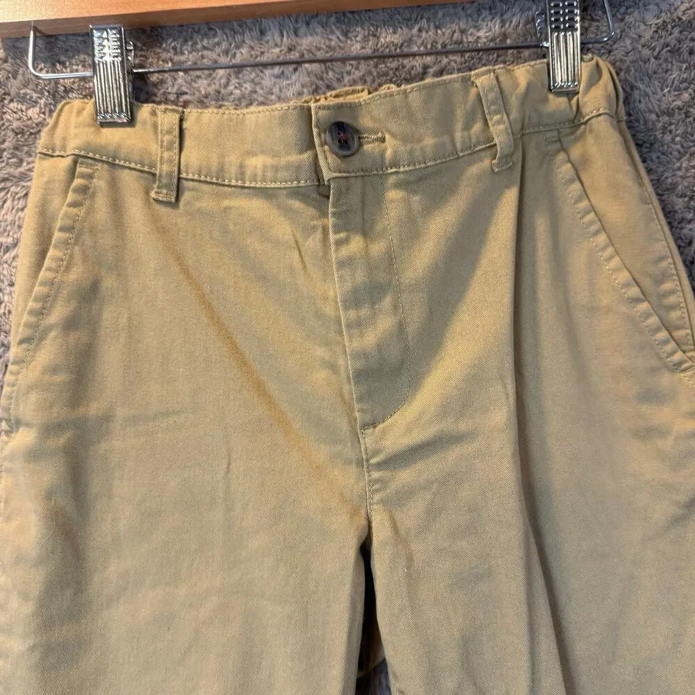 Children's Place Boys Khaki Chino Pants Flat Front School Uniform 12